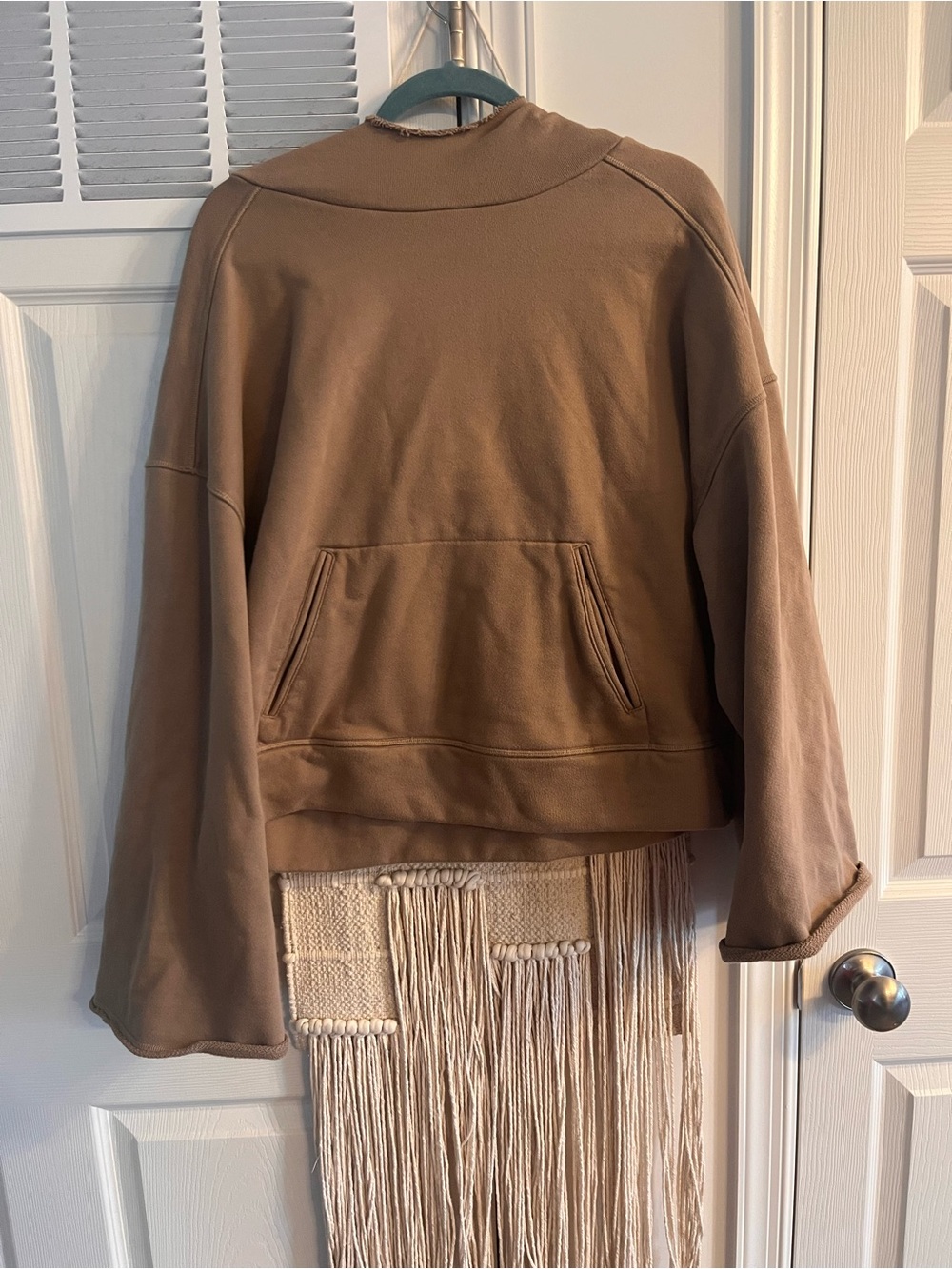 Alo low key bell sleeve hoodie